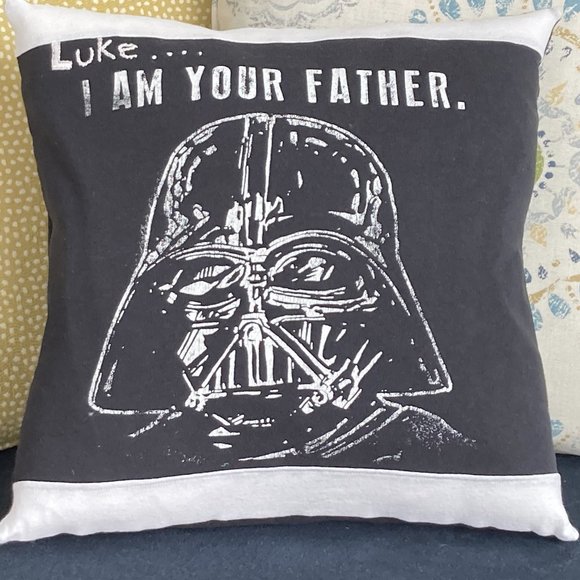 Star Wars Luke I am your Father Darth Vader Handmade 16x16 throw pillow cover - Picture 2 of 13